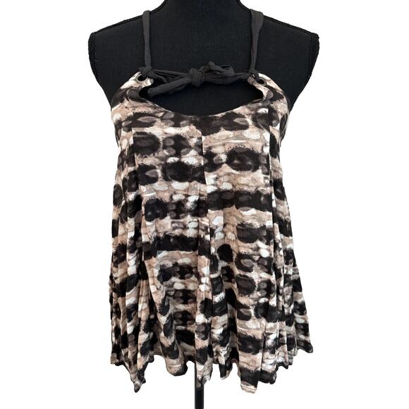 NWT free people cream comb tank top Size Small retail $118 0B422290 Blouse New - Picture 1 of 13